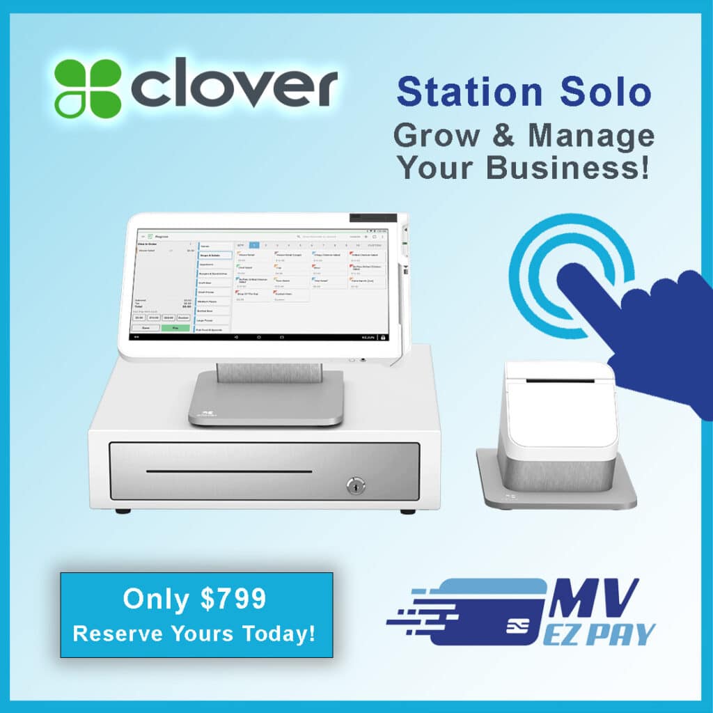 Clover Solo POS from MV EZ Pay